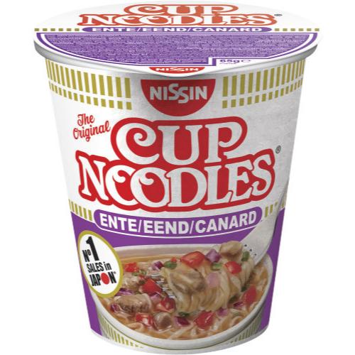 Cup Noodles Ente Becher Instant-Nudeln Cup 65g