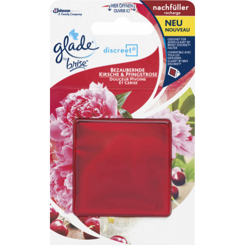 Glade Brise Discreet Nachfller Kirsche Pfingstrose 8g