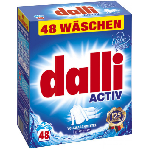 dalli vollwaschmittel 48 Waschladungen