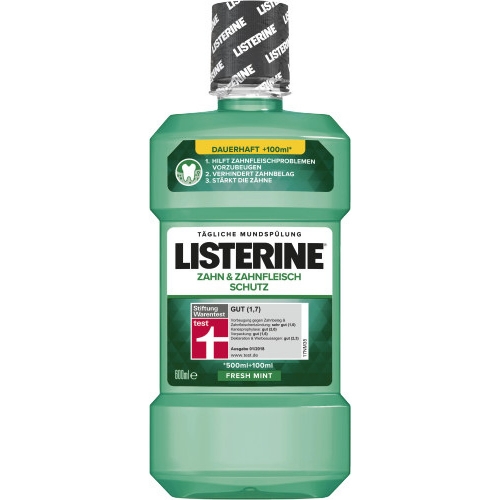 Listerine zahnfleischschutz 600ml Flasche