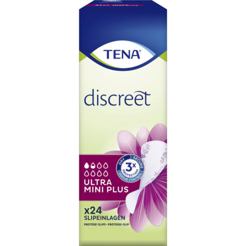 Tena Discreet Slipeinlagen Ultra Mini Plus Hygieneeinlagen 24 Stck