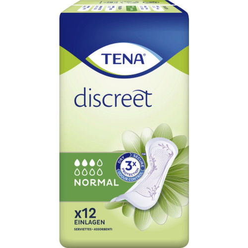 Tena Slipeinlagen Discreme Normal Hygieneeinlagen 12 Stck