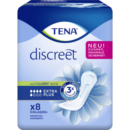 Tena Einlagen Discreme Extra Plus Hygieneeinlagen 8 Stck