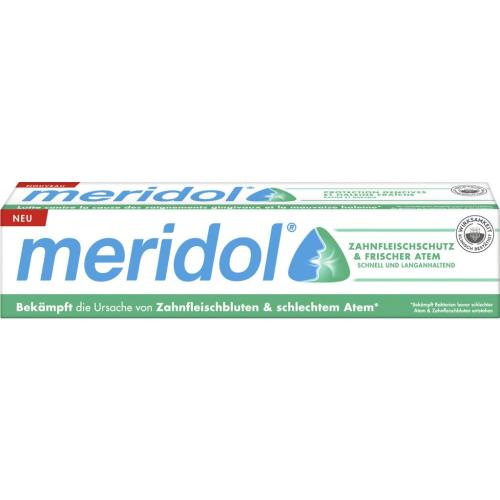 Meridol Zahncreme Zahnfleischschutz und frischer Atem 75ml Tube