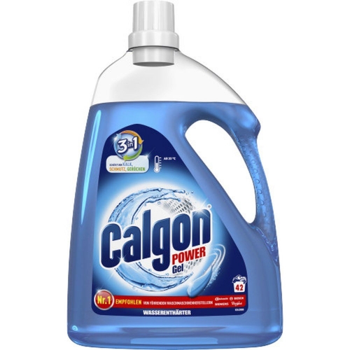 Calgon 3in1 Power Gel 2,1L Wirksam gegen Kalk, Schmutz und Gerüche