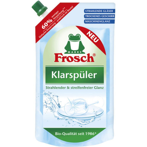 Frosch Klarspler 750ml Beutel strahlender und streifenfreier Glanz