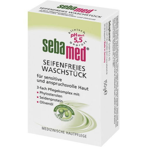 sebamed Seifenfreies Waschstck Olive