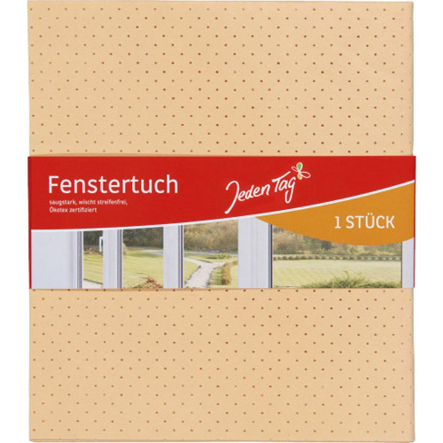 JedenTag Fenstertuch Saugstark Fensterputztuch 35x40cm