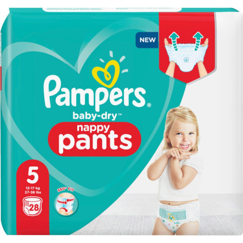 Pampers Baby-Dry nappy pants Gr.5 28 Stück