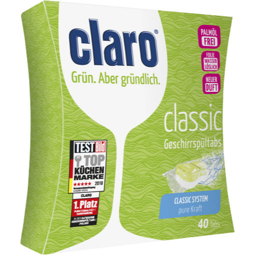 Claro ko Classic Geschirrspltabs Splmaschinentabs 40 Stck