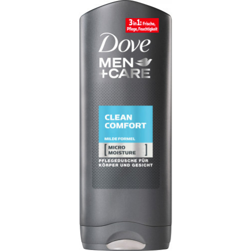 Dove Men+ Care Clean Comfort Pflegedusche Gesicht und Körper 250ml 