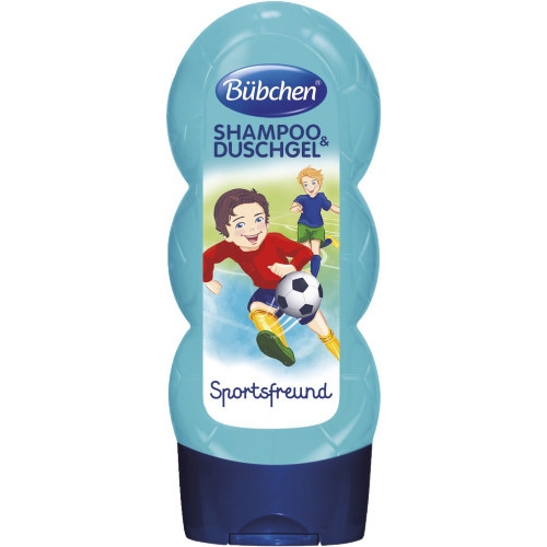Bübchen Shampoo und Duschgel Sportsfreund 230ml Flasche