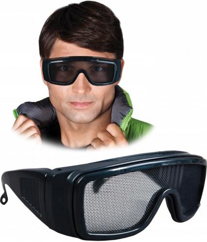 Weitmaschige Schutzbrille zum Mhen