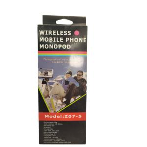 Bluetooth Selfie-Monopod fr Mobiltelefone - Farbe: Rosa