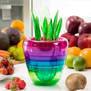 Multi Tool Fruit Cook Color Stapelbare Kchenutens