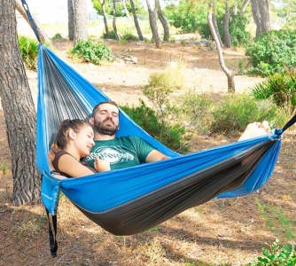 InnovaGoods Swing & Rest Outdoor Doppelhängematte