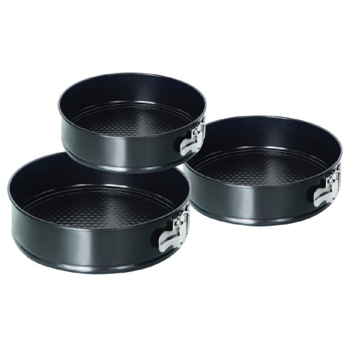 KINGHOFF, runde Backformen, 3er-Set