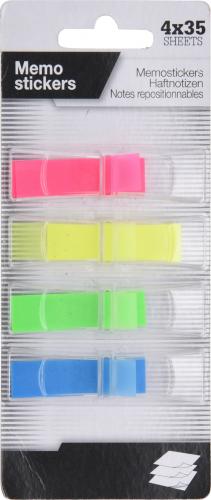  Haftstreifen Page Marker (4 Farben je 35 Stck)