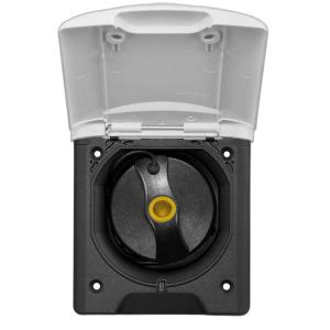 Diesel-Einfllstutzen fiat bianco mit Magnetdeckel Schlauchanschluss 50 mm
