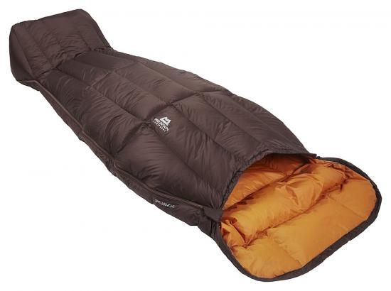 Mountain Equipment Schlafsack Daunenschlafsack Spellbinder Farbe: Dark Chocolate Damenmodell