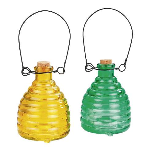 Wenko Wespenfallen Wespen Abwehr aus Glas 2er Set