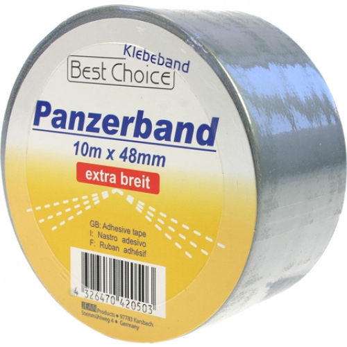 Klebeband Panzerband 10m x 48mm silber