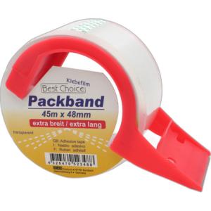 Klebeband Packband inklusive Abroller 45mx48mm