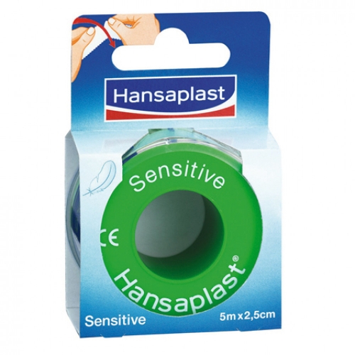 Hansaplast Fixierpflaster 5m x 2,5cm Sensitiv