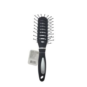 Haarbrste mit gummierten Griff 17cm 4-fach sortie - Auswahl:  skelett