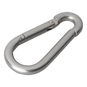 Karabiner Edelstahl 8x80mm 2 Stck im Blister