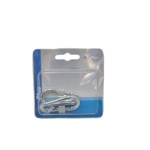 Karabiner Metall 5x50mm mit Schraubverschluss 2 Stck im Blister