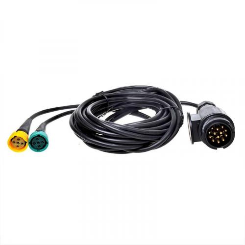 Kabelsatz 5M mit Stecker 13-polig und 2x Steckverbinder 5-polig
