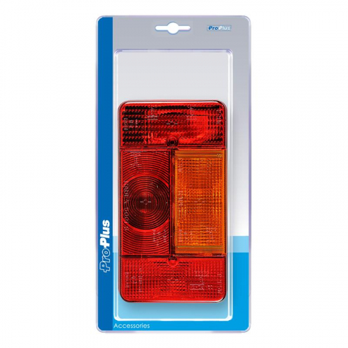 Rckleuchte 5 Funktionen 194x104mm links im Blister