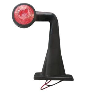 ProPlus Umrissleuchte rot/wei 185mm rechtwinklig