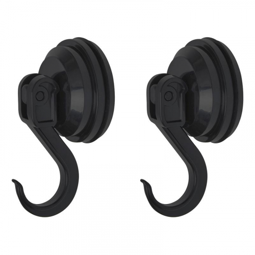 Saughaken schwarz 4kg Set von 2 Stck