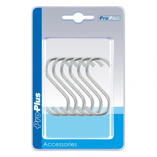 S-Haken 4mm 6cm 6 Stck im Blister