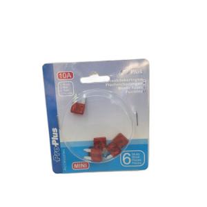 Flachsicherungen Mini 10A rot 6 Stck im Blister