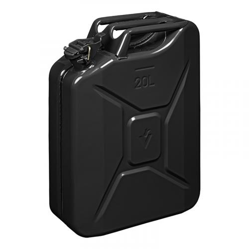 Benzinkanister 20L metall schwarz UN- & TV/GS-geprft