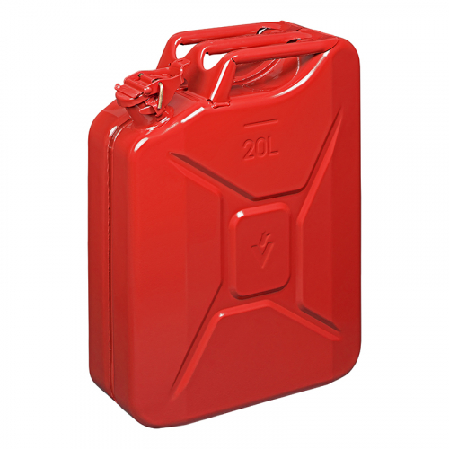 Benzinkanister 20L metall rot