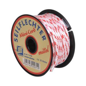 Minicord Polyester, 3mm, 20m, geflochten, sortiert