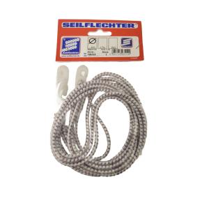 Segeleinbinder mit Nylonhaken, 4 Stck im Beutel, 35cm, wei