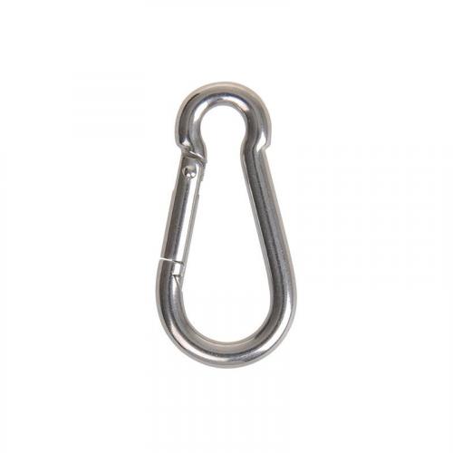 Karabiner 6x60mm, A4 RVS AISI 316, 670 daN