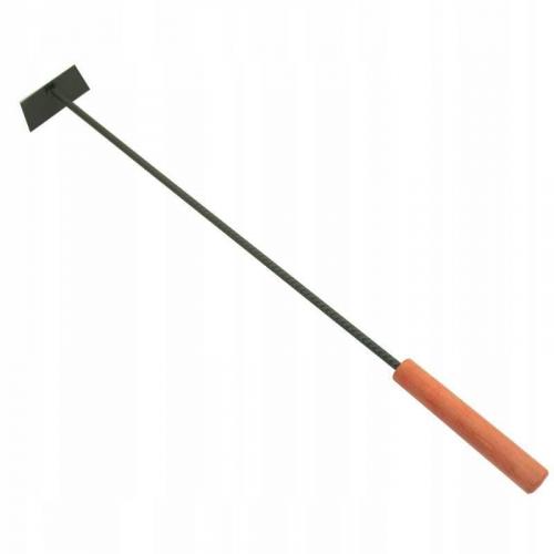 Schaber fr Ascheofen 72cm Kohle