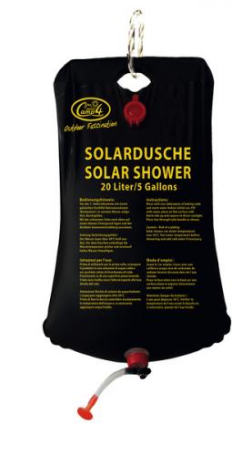 Camp 4 Solardusche mit Aufhngevorrichtung, 20 Ltr. Volumen