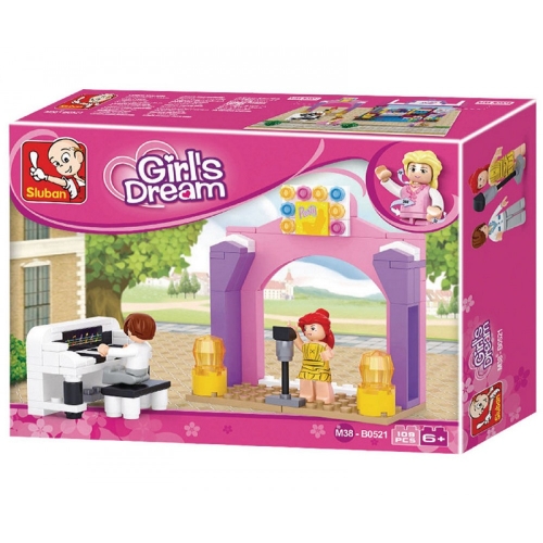 Sluban Girls Dream Musikbhne 109 Teile M38-B0521