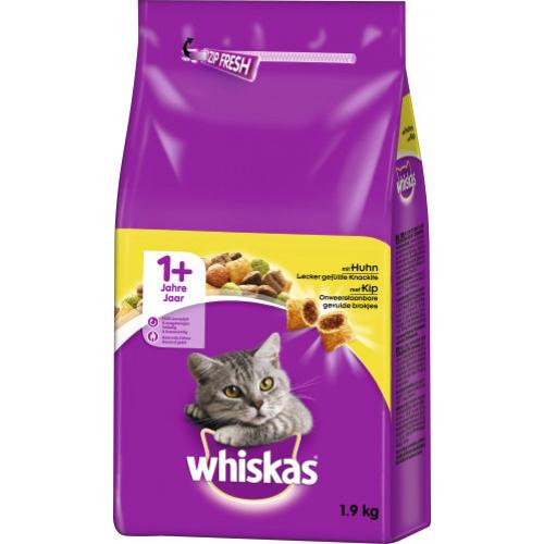 Whiskas + 1 mit Huhn 1,9kg Beutel