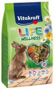 Vitakraft Life Wellnessfutter Zwergkaninchen Hauptfutter 600g Beutel