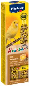 Vitakraft Krcker Ei & Grassamen Kanarien 2er Pack