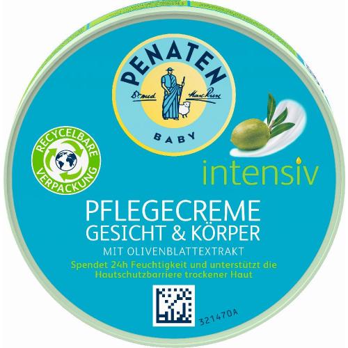 Penaten intensiv Pflegecreme Gesicht + Krper 100ml Dose