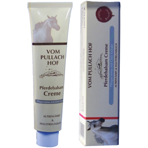 Vom Pullach Hof Pferdebalsam Creme 100ml Tube mit Chilliextrakt